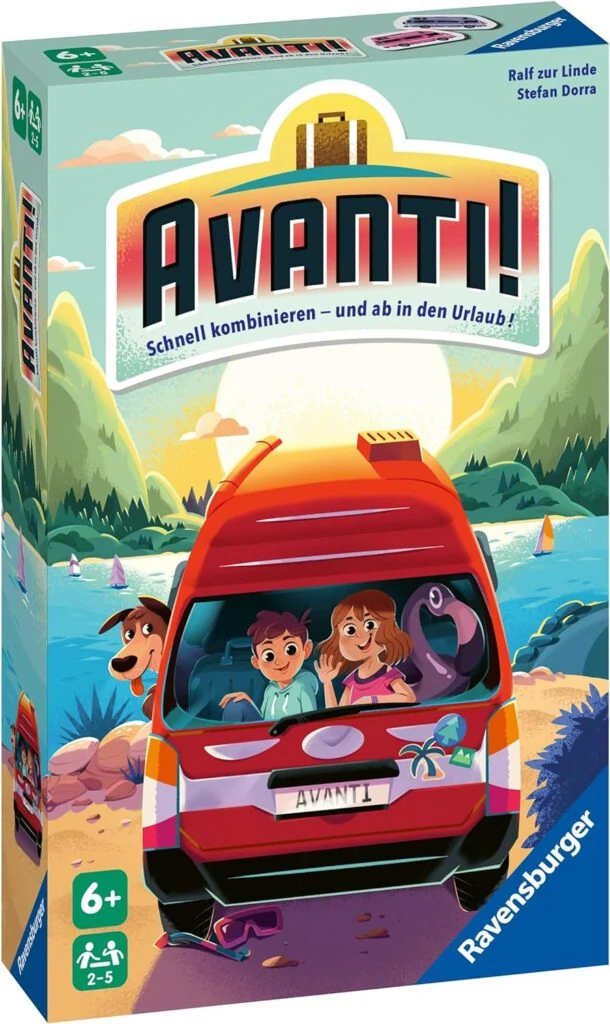 Avanti, ein neues Familienspiel von Ralg zur Lind und Stefan Dorra